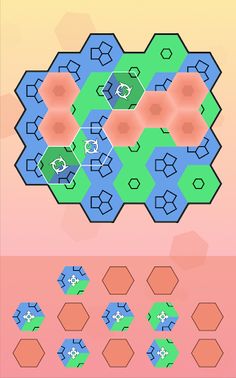 Aurora Hex - Pattern Puzzles - Screenshot 2
