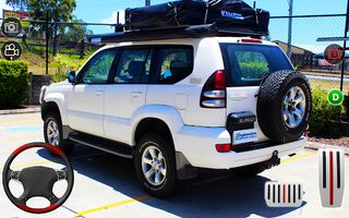 US Prado Car Games 3d Parking - Screenshot 2