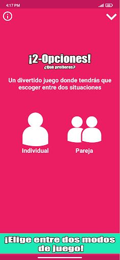 2 Opciones - ¿Qué prefieres? - Screenshot 1