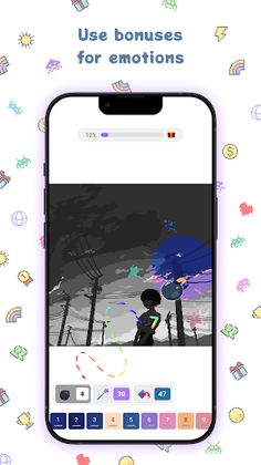 Pixel Art - coloring by number - Screenshot 4