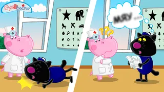 Hippo Eye Doctor: Medical game - Screenshot 2