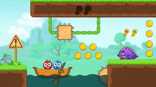 Red and Blue: Ball Heroes - Screenshot 1