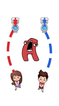 Toilet Rush: Draw To Pee - Screenshot 3