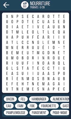 Mots mélangés - Screenshot 3