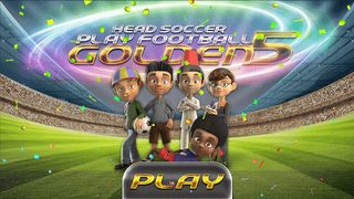 Golden 5 - Head Soccer Play Fo - Screenshot 1