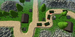 WAR-Tower Defence - Screenshot 1