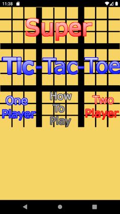 Super Tic Tac Toe - Screenshot 1
