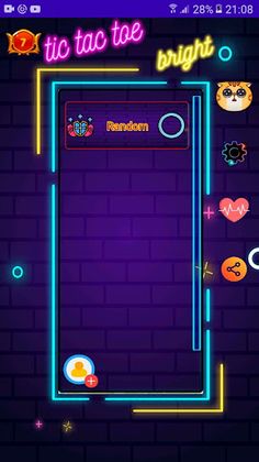 tic tac toe bright - Screenshot 4