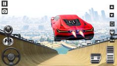 Ramp Car Games - GT Car Stunt - Screenshot 1