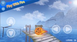 Fire Ball Balance 3D - Screenshot 1