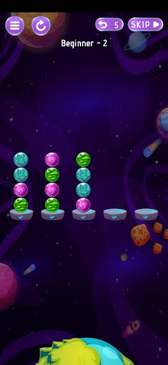 Sorting Planets - Space World - Screenshot 2