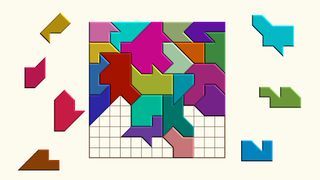 Super Tangram Puzzle - Screenshot 1