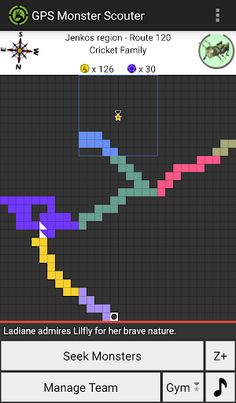 GPS Monster Scouter - Screenshot 2