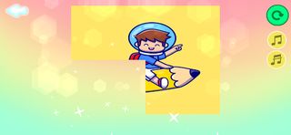 Kids Sliding Puzzle for boys a - Screenshot 2