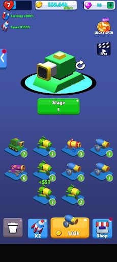 Turret Shot  Shooting Stack 3D - Screenshot 1