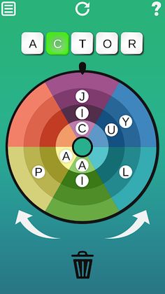 Words Wheel - Spin wheel to co - Screenshot 2
