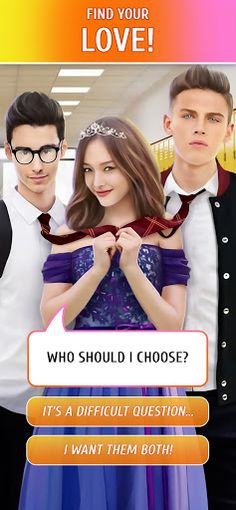 Love Direction - romance games - Screenshot 1