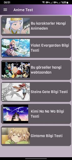 Anime Test - Screenshot 4