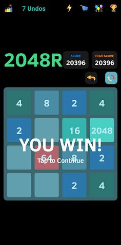 2048R - Swipe and Merge Game - Screenshot 2