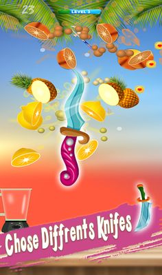 Super Spinner Fruits Cutter - Screenshot 1