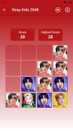 Stray Kids 2048 Game - Screenshot 4