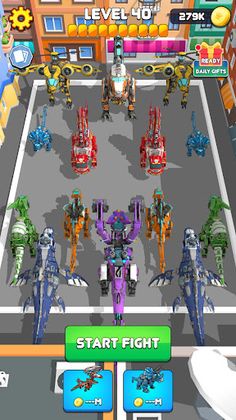 Vehicle Dinosaur Clash Battle - Screenshot 4