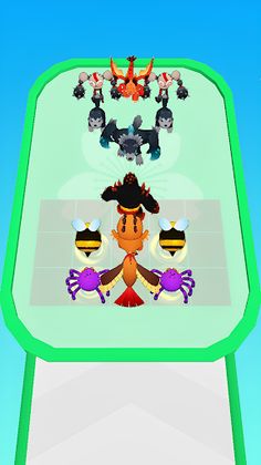 Merge Run Monster 3D Battle - Screenshot 4