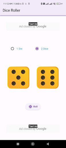 Dice Roller - Screenshot 1