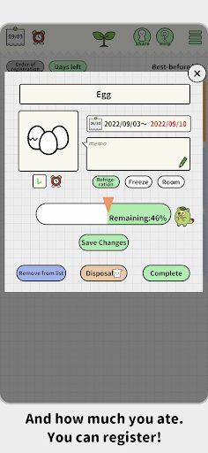 Expiration timer Food loss - Screenshot 4