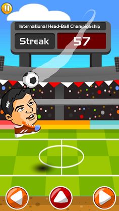 Head Baller - Tap Soccer - Screenshot 1