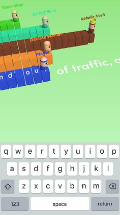 Type speed race - Screenshot 1