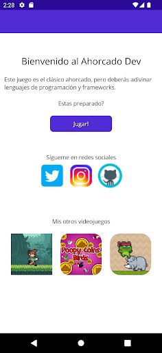 AhorcadoDev - Screenshot 1