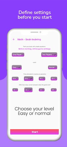 Math Skills - Brain training - Screenshot 2