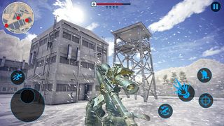 Winter FPS World War Battle - Screenshot 2