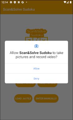 Scan&Solve Sudoku - Screenshot 4