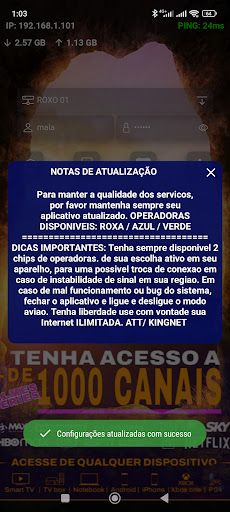 KINGNET V5 SSH - Screenshot 3