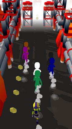Angry Runners 3D - Screenshot 1