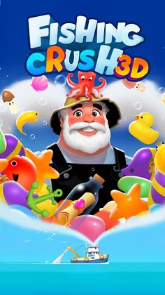 Fishing Crush: Match 3D - Screenshot 1