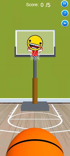 Basketball flick Shooting - Screenshot 1