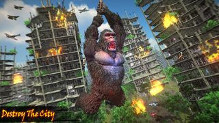 Gorilla Rampage City Attack - Screenshot 1