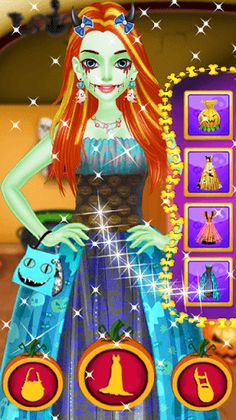 Halloween Makeup Dress Up Game - Screenshot 2