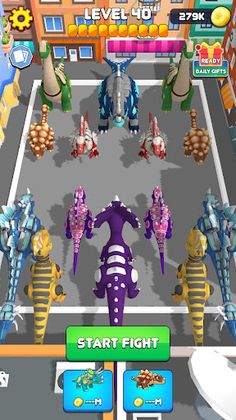 Color Dinosaur Collect Battle - Screenshot 4