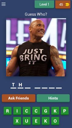 WWE Superstar Quiz - Screenshot 1