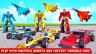 Flying Formula Car Robot Game - Screenshot 3