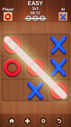 Tic tac toe - 2 player xo game - Screenshot 1