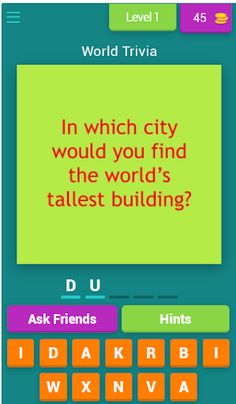 countries quiz - Screenshot 1
