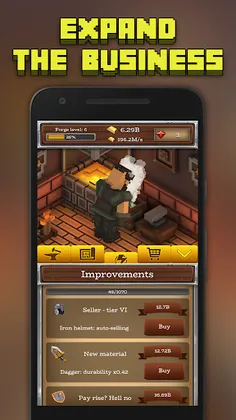 ForgeCraft - Crafting Tycoon - Screenshot 4
