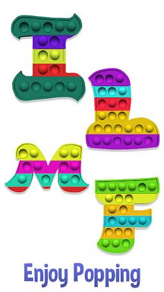 Pop It Alphabets 3D Giant - Screenshot 1