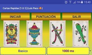 Cartas rapidas - Screenshot 1