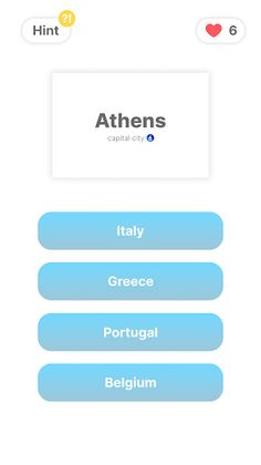 Guess the Country puzzle quiz - Screenshot 3